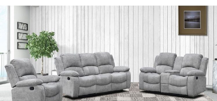 Recliner sofa set